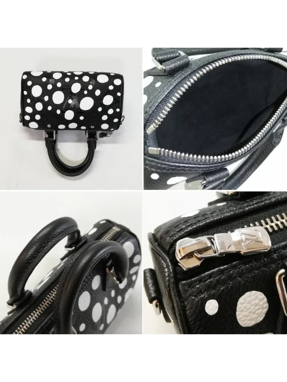 Louis Vuitton Nano Speedy Yayoi Kusama Handbag